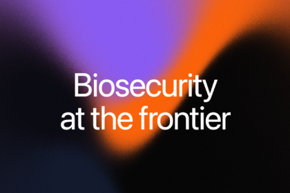 Official SpaceXAI artwork for Biosecurity at the frontier, the 1 September 2026 Grok 4.6 biosafety note