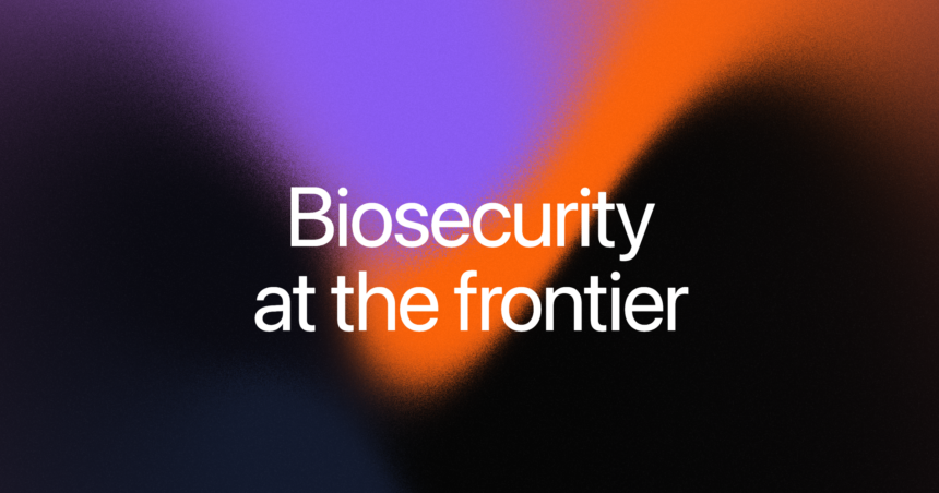 Official SpaceXAI artwork for Biosecurity at the frontier, the 1 September 2026 Grok 4.6 biosafety note
