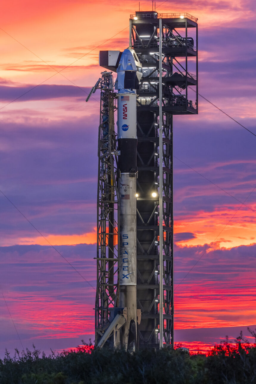 Dragon Grace Docks at ISS with Crew-13